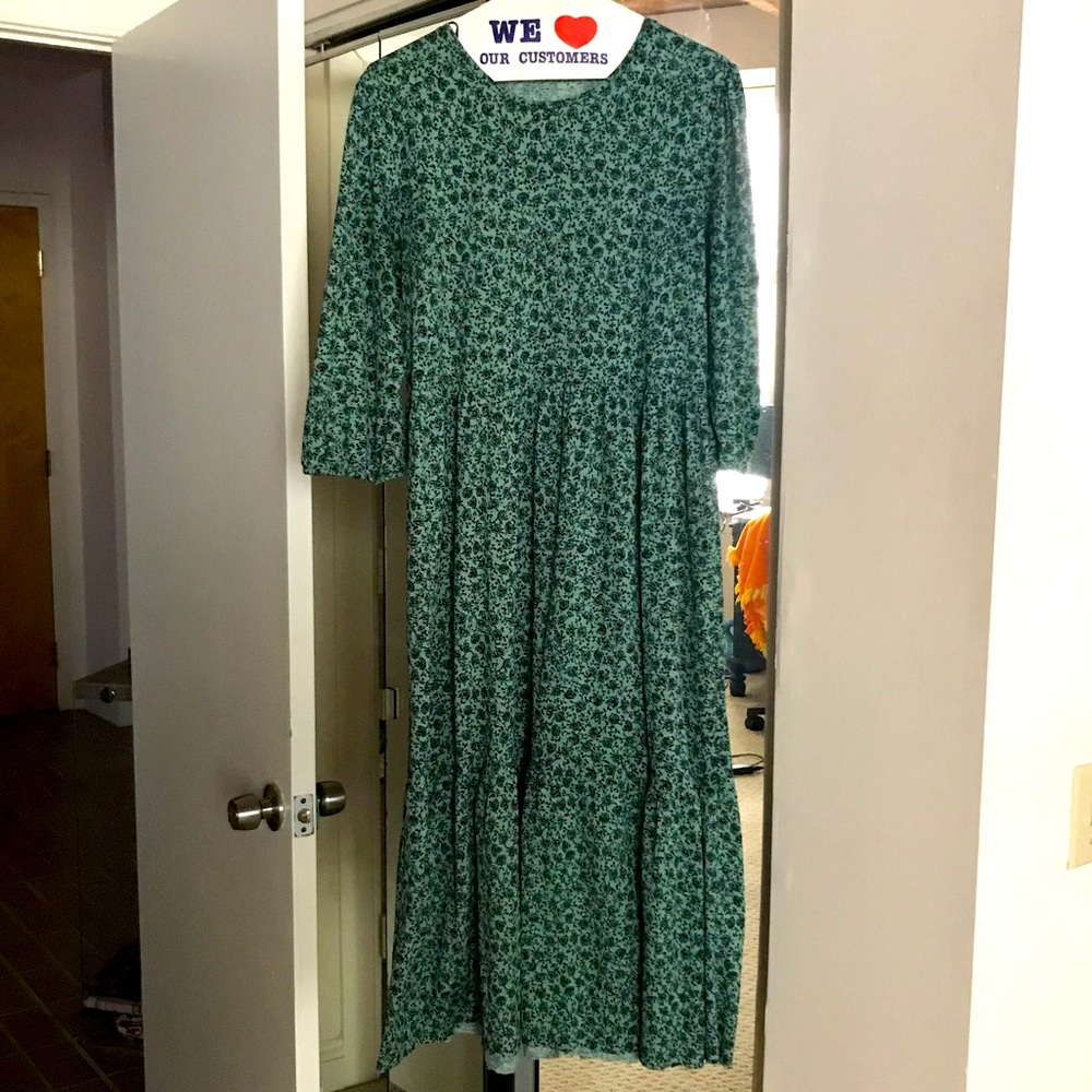 Midi Prairie Style Dress